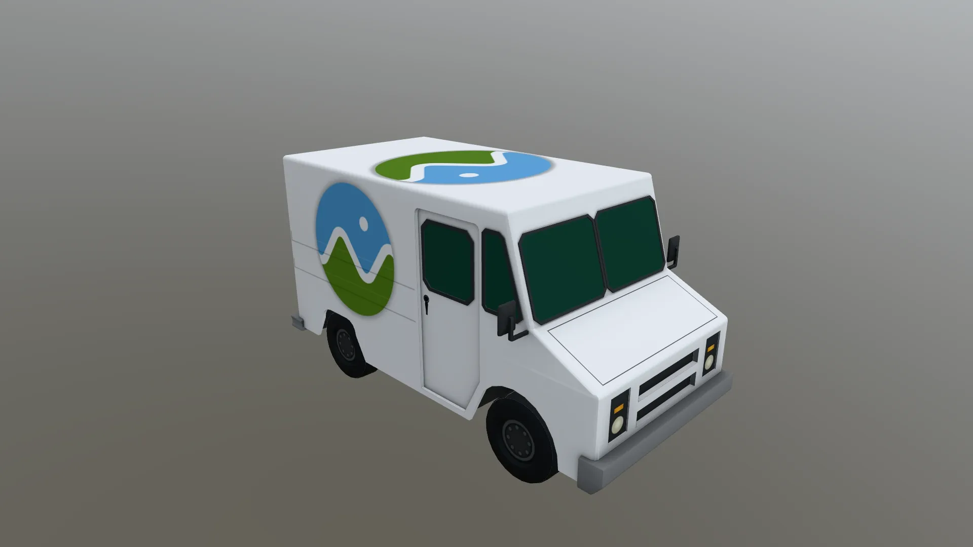 Cesium Milk Truck