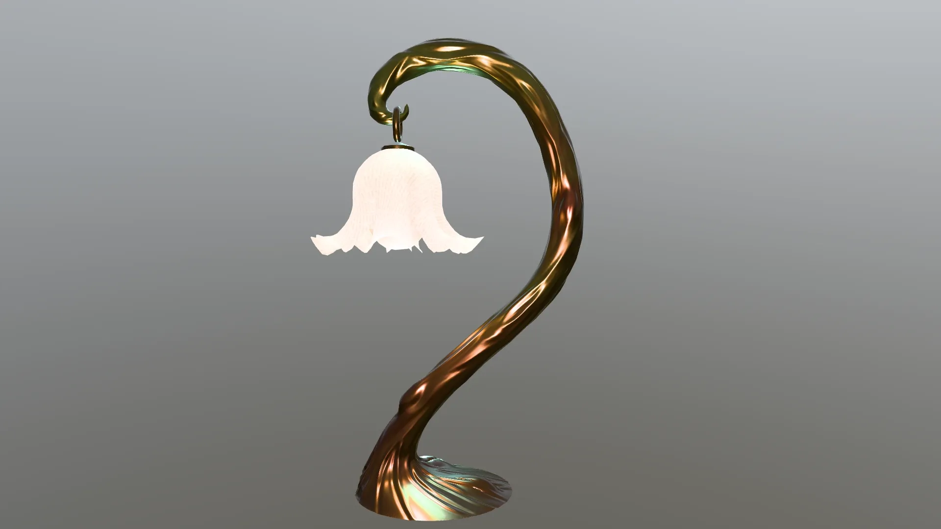 Lamp with Punctual Lights