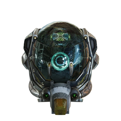 Damaged Helmet